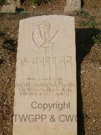 Cassino War Cemetery - Chand Bahadur Thapa, 